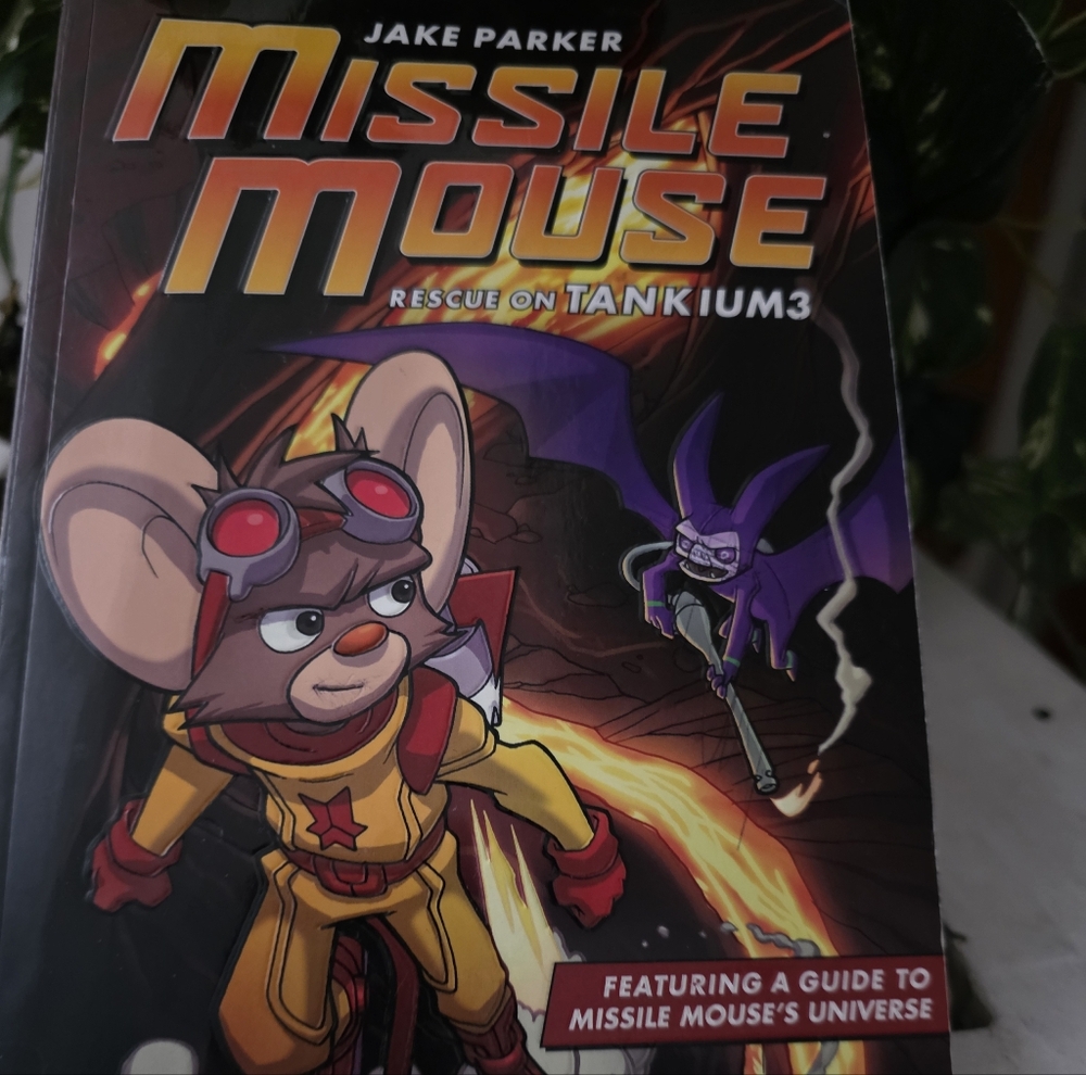 Parker Missile Mouse Comic - Red and Yellow